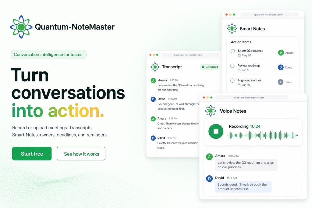 Quantum-NoteMaster preview